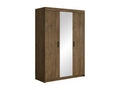Meubiana 102 Lefkas oak wardrobe, 191x133x53cm, with hinged doors