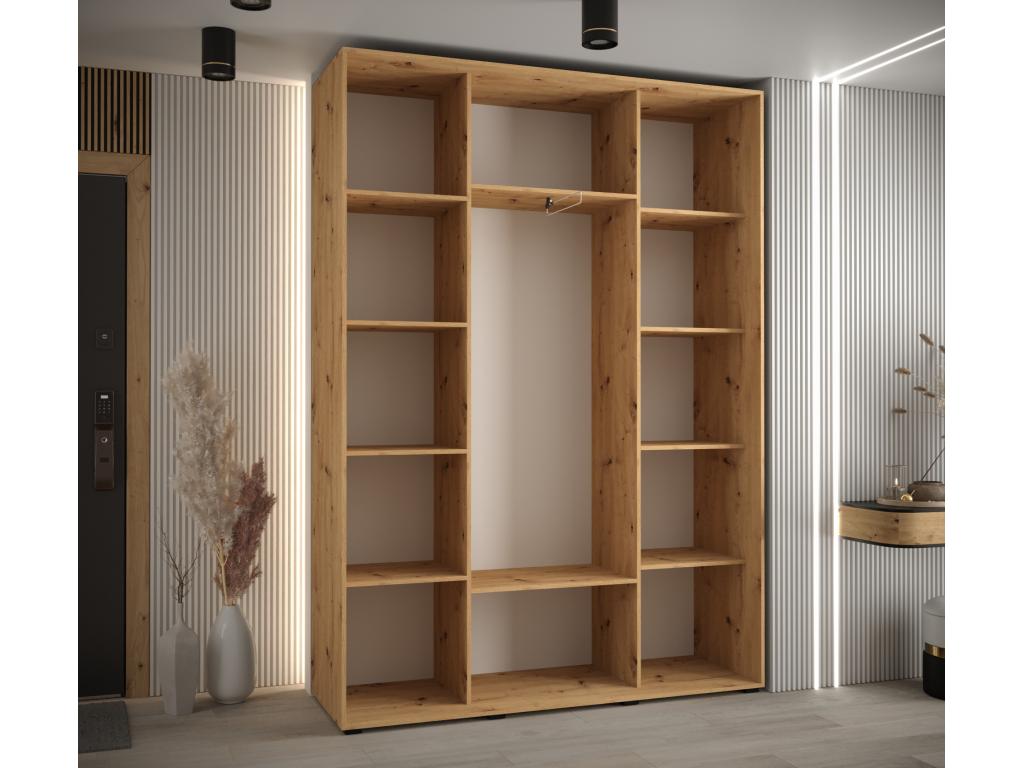 Meubiana 11 Sliding Door Wardrobe 235.2/160/45 3 Doors