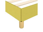 Green Bed Frame 80x200 cm Fabric