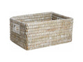 Rush storage baskets, set of 3