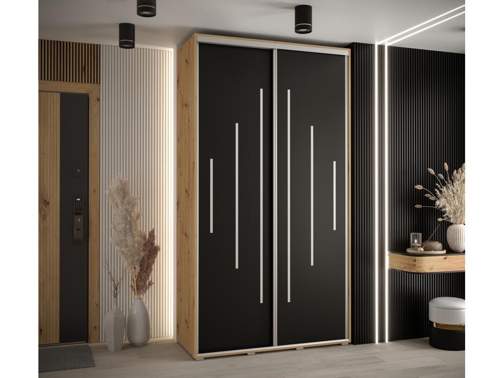 Meubiana 12 Sliding Door Wardrobe 235.2/130/60 2 Doors