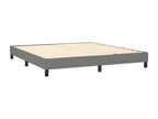 Meubiana bed base and mattress with LED lighting, Dark Grey, 180x200