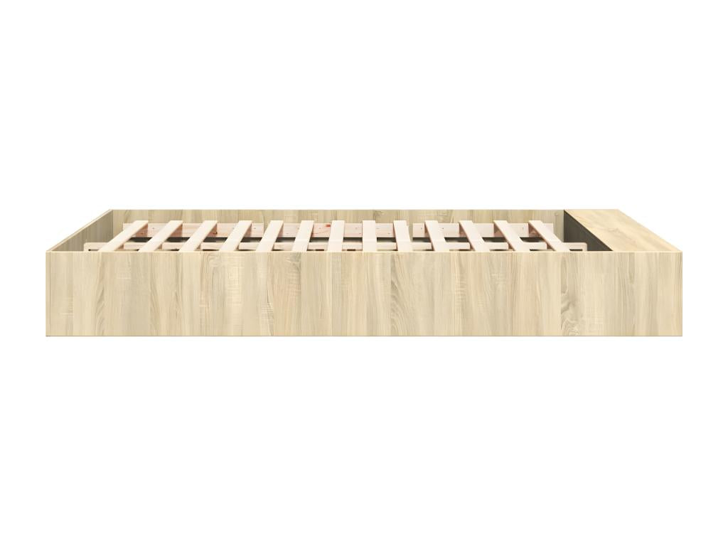 Meubiana oak bed frame (160x200 cm) without mattress