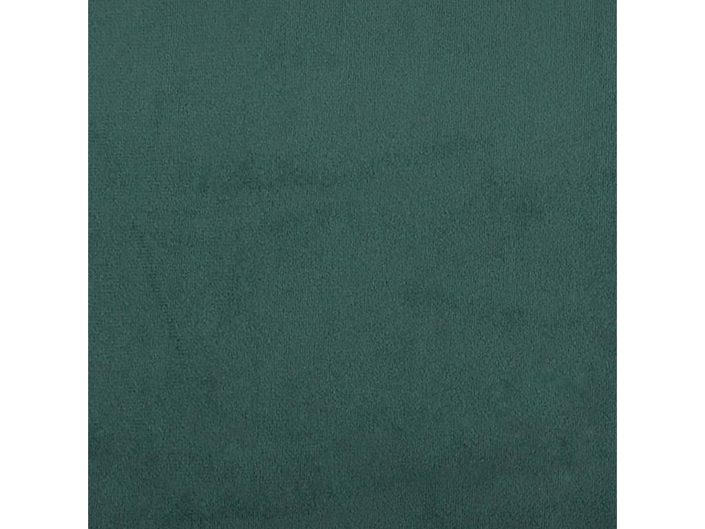 Dark green daybed 100x200 cm velvet