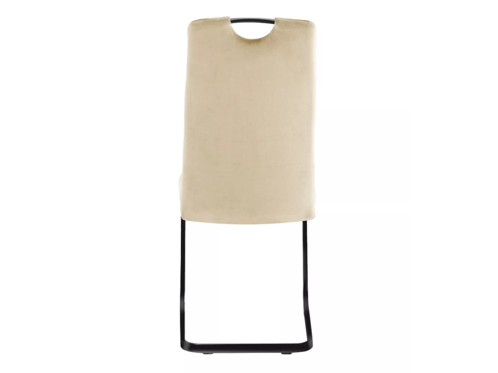 Meubiana chair - Velvet - Beige - l 43 x H 101 cm