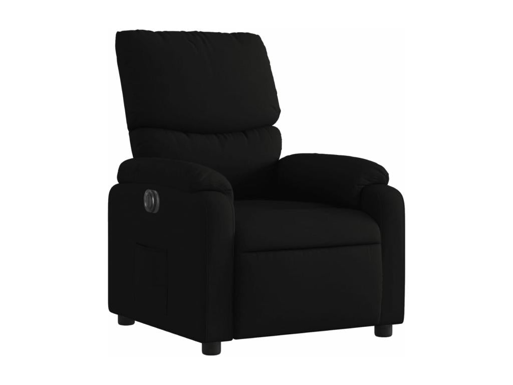 Black Fabric Electric Recliner