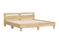 Meubiana oak bed frame (160x200 cm) without mattress