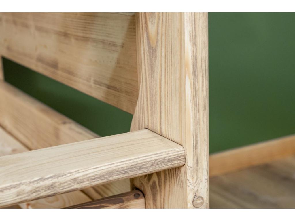 Meubiana mountain-style bunk bed - brushed wax finish