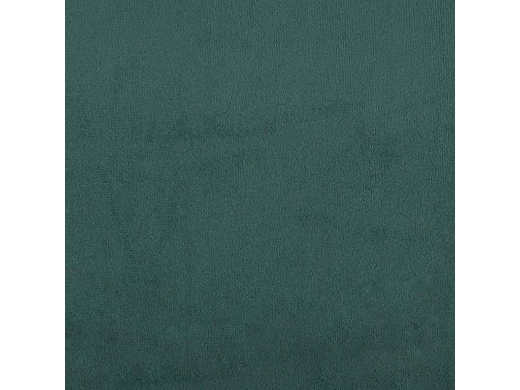 Dark Green Armchair 63x76x80 cm Velvet