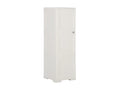Plastic cabinet 40x43x125 with white angora wood design