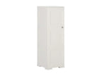 Plastic cabinet 40x43x125 with white angora wood design