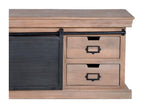 Industrial style TV stand - Multicolor. Giner and Colomer. 55x40x170