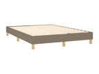 Meubiana bed base with Meubiana LED mattress 140x190 cm Fabric