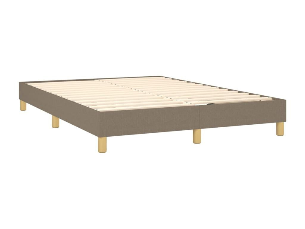 Meubiana bed base with Meubiana LED mattress 140x190 cm Fabric