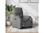 Dark Grey Electric Recliner Chair in Fabric