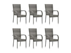7-Piece Grey Garden Dining Set