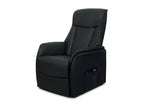 Meubiana electric reclining armchair, black