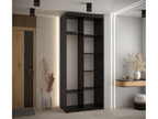 Meubiana 6 Sliding Door Wardrobe 235.2/100/45 2 Doors Black/Meubiana/Black