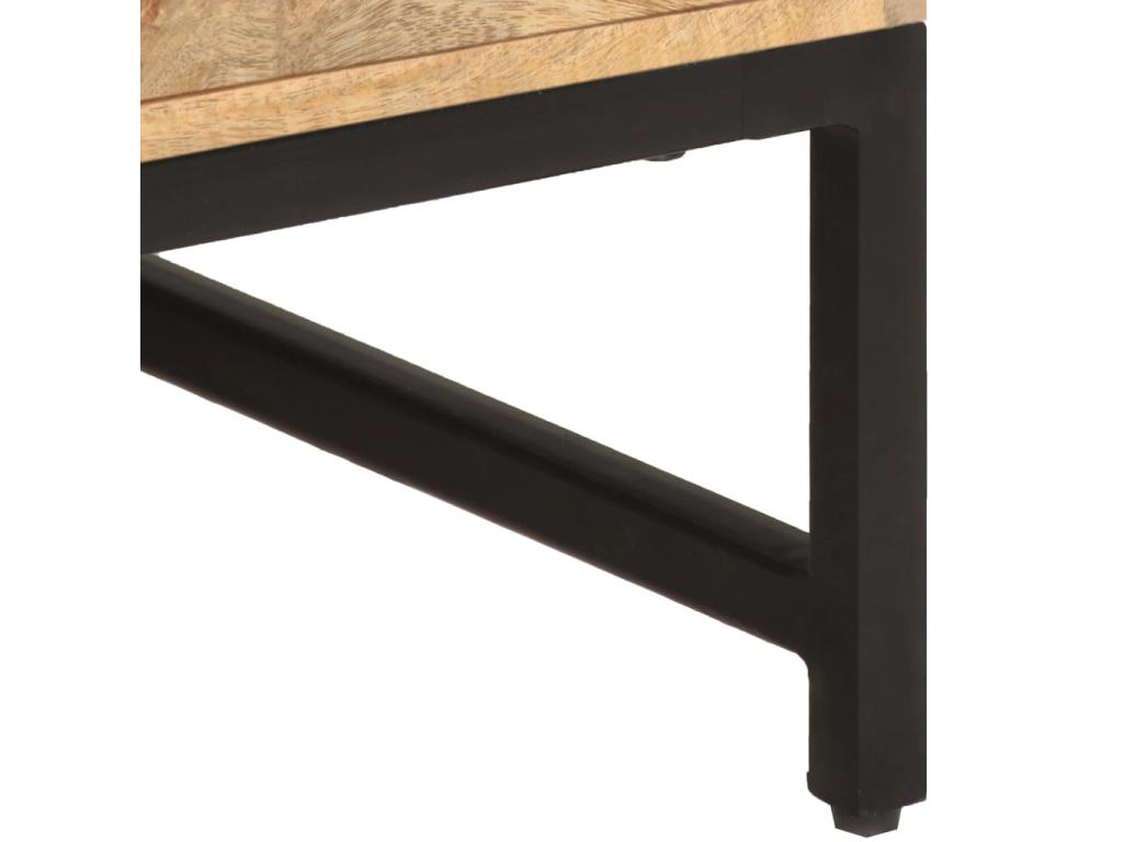 Coffee table 67x67x45 cm Solid mango wood