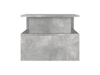 Concrete grey coffee table 90x55x42.5 cm engineered wood