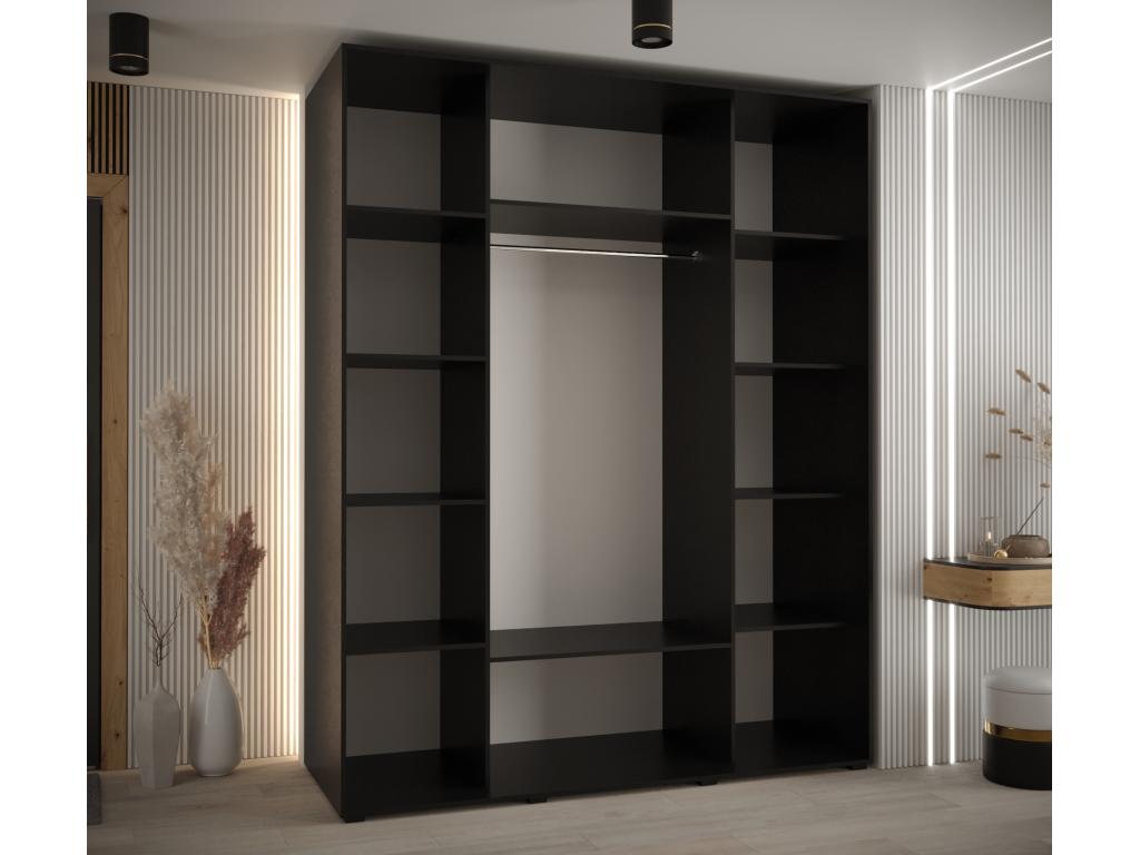Meubiana 12 Sliding Door Wardrobe 235.2/200/60 3 Doors