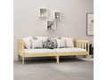 Daybed with mattress 90x200 cm Solid pine wood