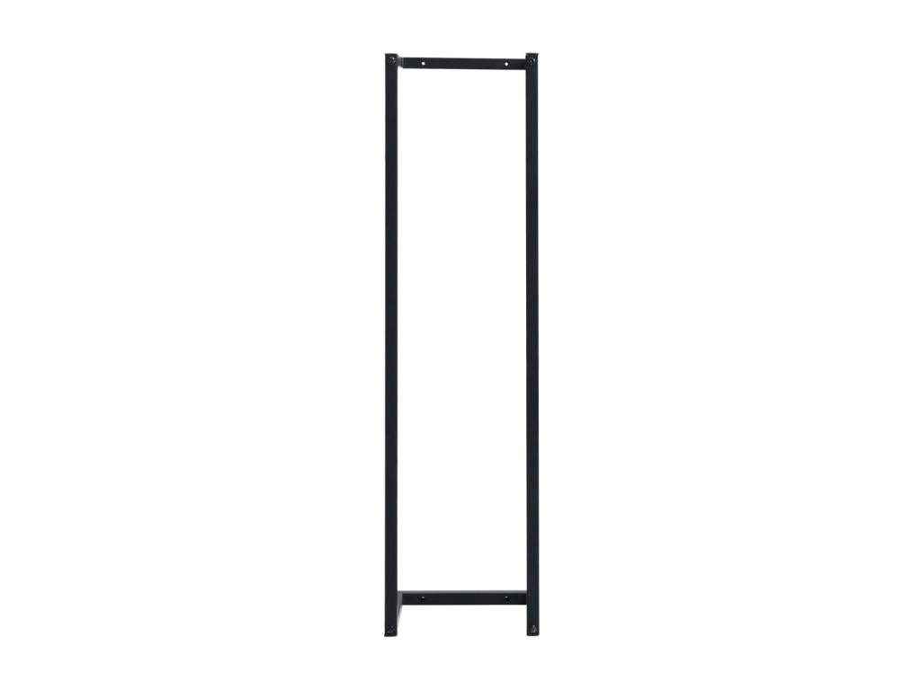 Towel rack 25x20 black 25x20x95 cm 02 0005506