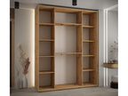 Meubiana 8 Sliding Door Wardrobe 235.2/200/45 3 Doors Meubiana/Silver