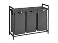 3-compartment laundry basket - L92.5 cm