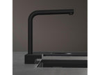 Meubiana Aquno Select M81 250 sBox 2-jet kitchen faucet with pull-out spray, matte black