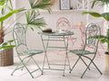 Meubiana Light Green Metal Garden Table