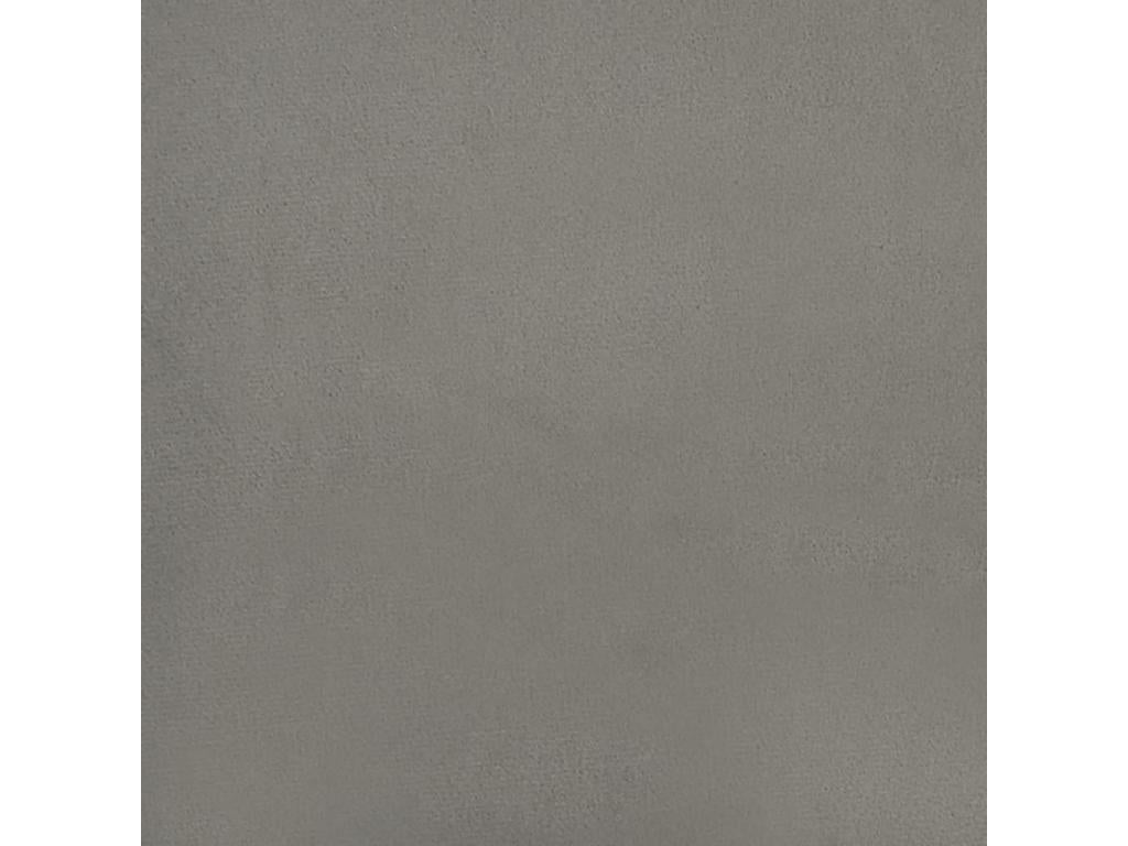 Meubiana bed base, light grey, 90x190 cm, velvet