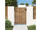 Garden gate 85x125 Corten steel square design