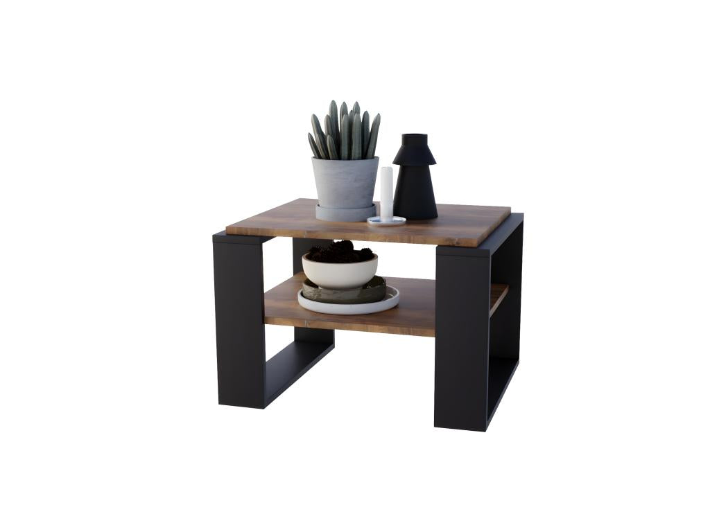 Meubiana 63 Coffee Table, Oak/Black