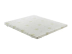 Meubiana - Memory foam mattress topper - 10 cm thick - Removable aloe cover Meubiana 140x200