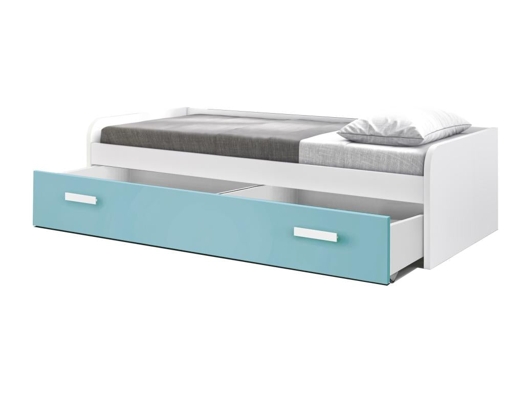 Nest Bed 105cm 54x201x113cm White-MeubianaïMeubiana