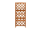 Trellis with shelves 55x30x140 Solid fir wood