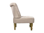 Cream Fabric French Style Armchair