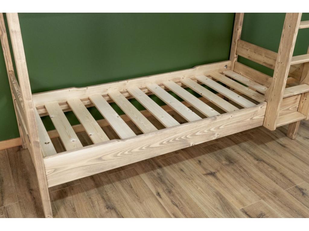 Meubiana mountain-style bunk bed - brushed wax finish