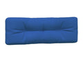 Meubiana 5-piece blue fabric pallet cushions