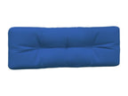 Meubiana 5-piece blue fabric pallet cushions