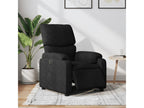 Black Fabric Electric Recliner