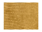 Meubiana Plain Corduroy Headboard with Buttons 150x105 with Bed Legs 150/160 - Mustard