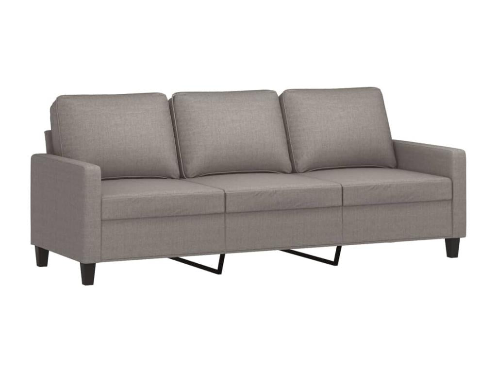 Meubiana 3-piece sofa set with cushions, fabric