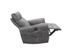Meubiana electric armchair, anthracite grey.