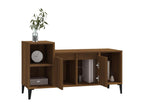 Brown oak TV stand 100x35x55 cm Engineered wood