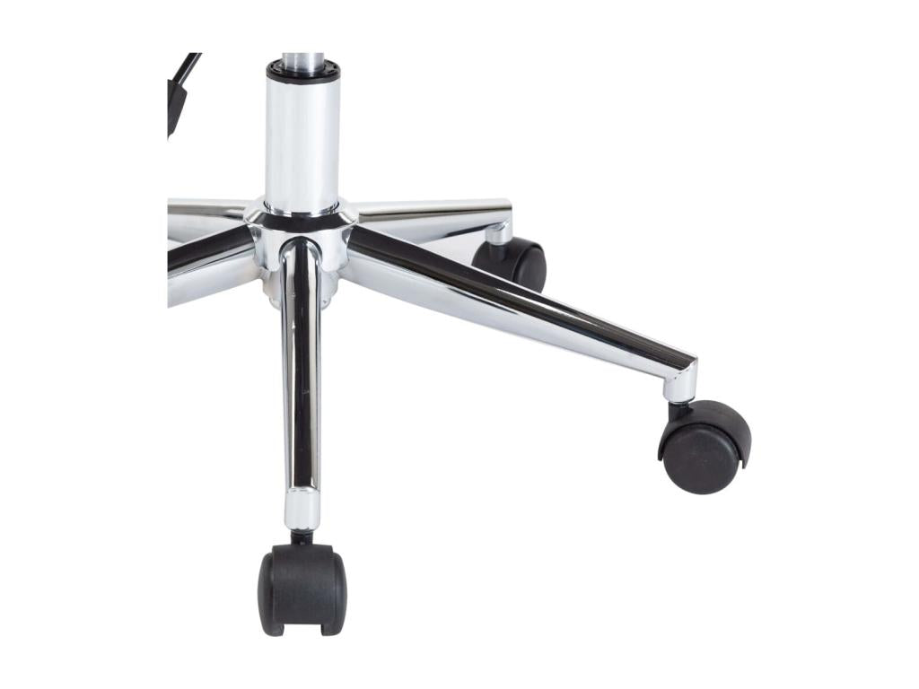 Meubiana swivel office chair, bentwood and fabric