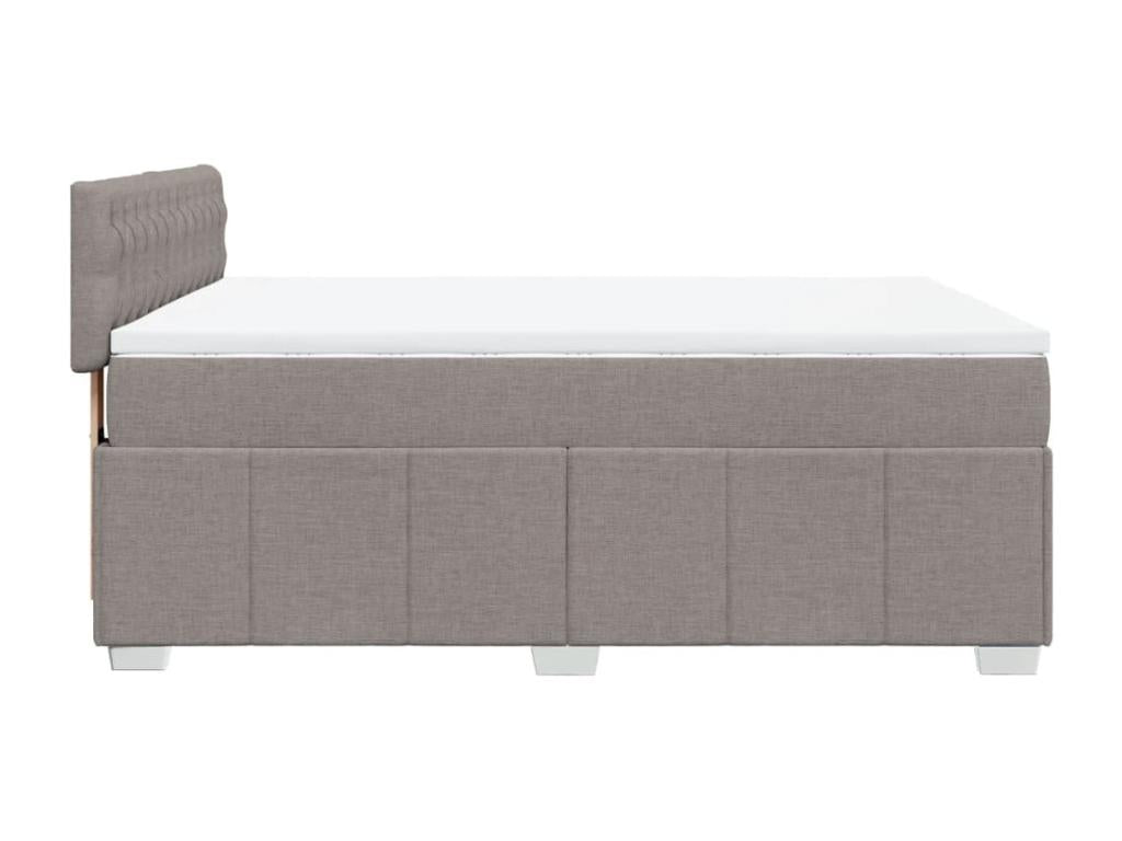 Meubiana bed base with Meubiana mattress 140x200 cm Fabric