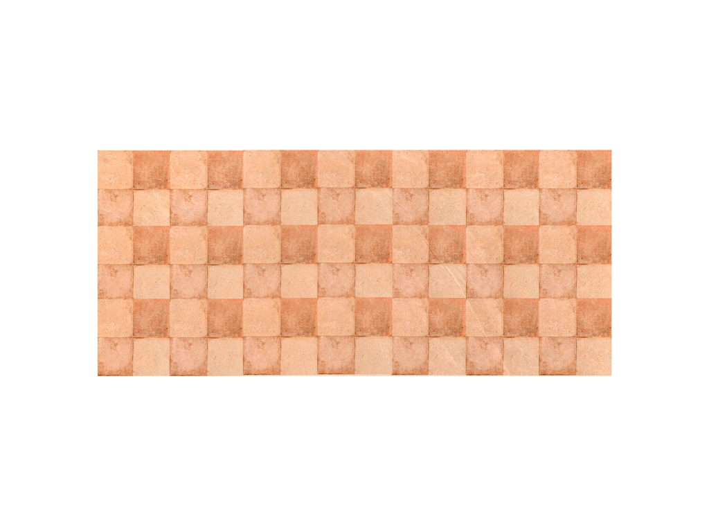 Natural pine wood headboard with print, 180x80cm - Meubiana