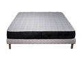 Homzora Foam Mattress Set - 160x200 - Memory Foam Comfort Layer - White Slatted Base